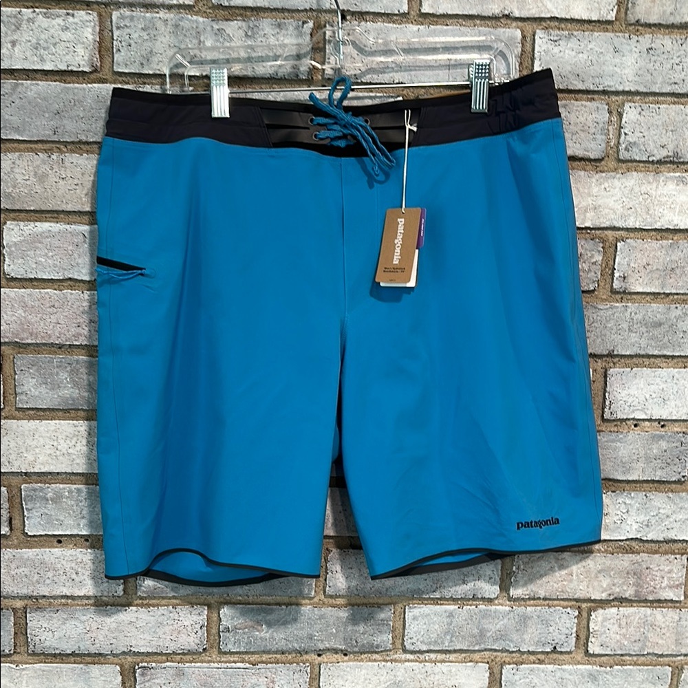 Patagonia Hydroblock Blue Board Shorts Swimwear